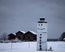 rättvik_025 "Snögubbe" i Övre Gärdsjö längs Ingels landsväg.