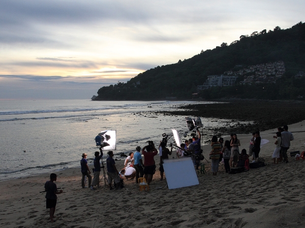 Movie Making in Phuket